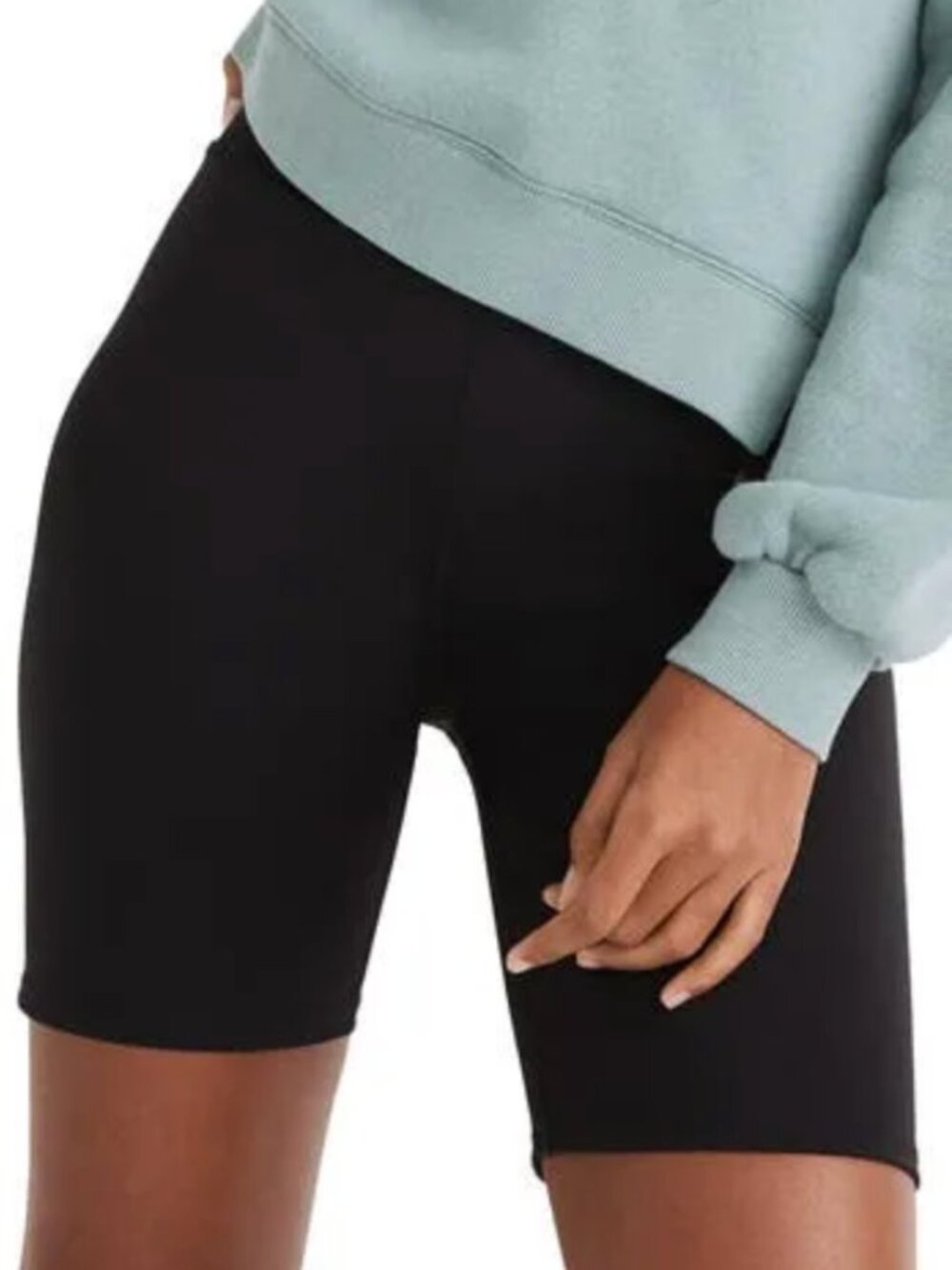 MWL Form Bike Shorts High-Rise 7" in Black - Medium